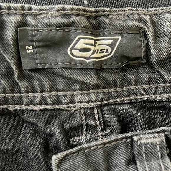 55DSL Stylish Black Denim Jeans size 22 - Picture 4 of 6